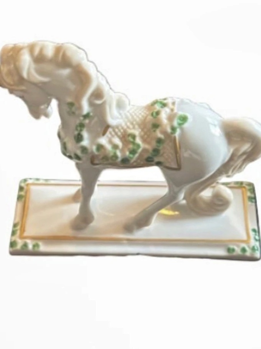 The Franklin Mint The Treasury of Carousel Art Unicorn Figurine beleek